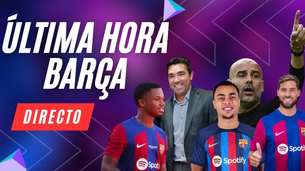 ÚLTIMA HORA BARÇA ⚽ Ansu Fati ⚽ Sergiño Dest ⚽ Deco vs Alemany ⚽ Iñigo Martínez