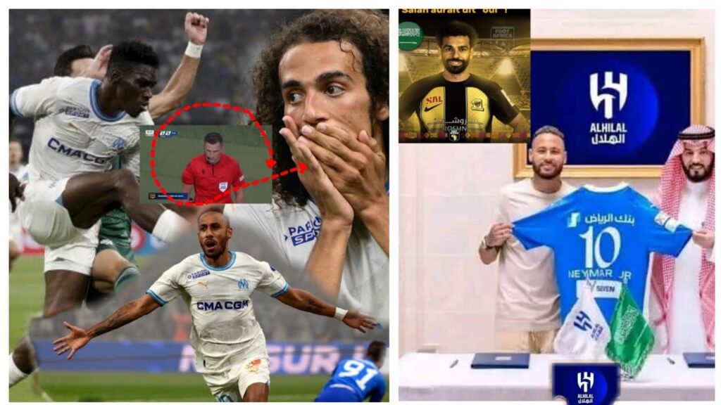 Ismaila Sarr x Aubameyang en 🔥 Stoppés Par Guendouzi et l' arbitre...Neymar et Al Hilal... Salah...