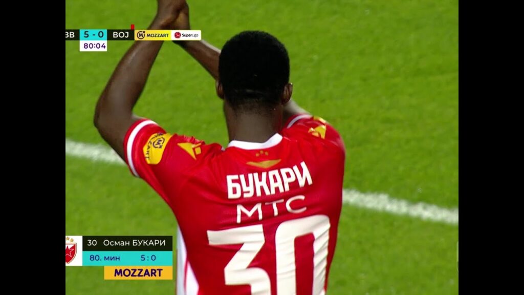 "SLALOM" BUKARIJA KROZ ODBRANU VOJVODINE: Solo prodor i sjajna realizacija Zvezdinog napadača