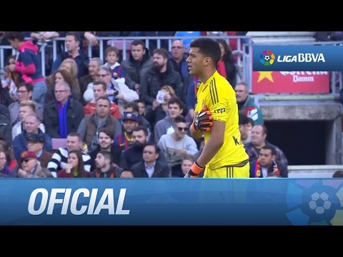 Duro golpe entre Suárez y Rulli que deja dolorido al portero Duro golpe entre Suárez y Rulli que deja dolorido al portero