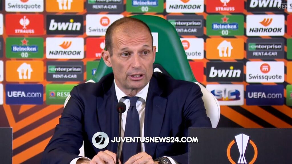 Conferenza Allegri e Alex Sandro pre Sporting L.-Juve: “Impensabile giocare per difendere l’1-0"