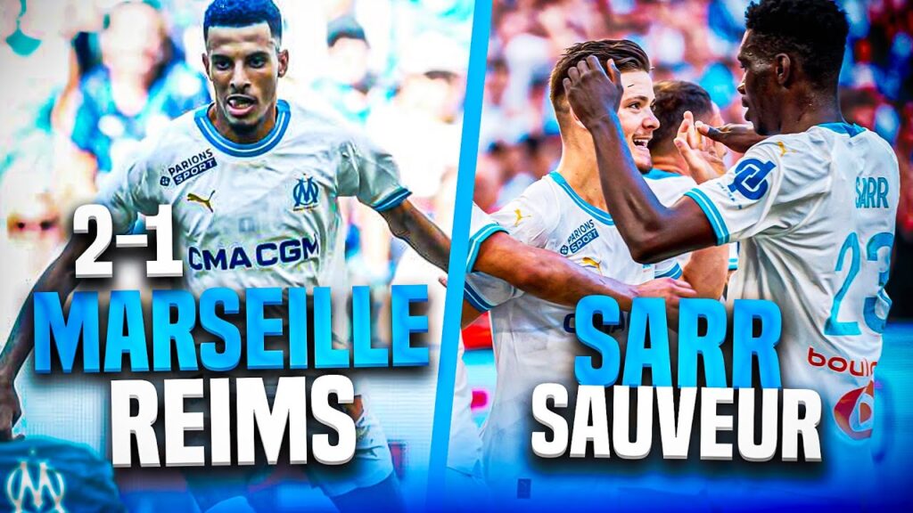 🔥🇲🇦LE BOMBON DE OUNAHI! 🚨🇸🇳NDIAYE ET SARR PASSEURS DECISIFS / VITINHA SAUVEUR! (OM-Reims 2-1) Résumé