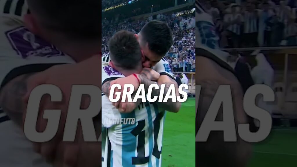 Te lo merecias ⭐⭐⭐ #messi #lionelmessi #romero  #argentina #argentinacampeon #futbol #mundial