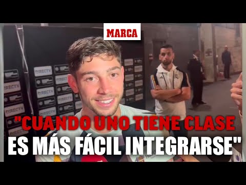Fede Valverde, sobre los fichajes: "Cuando uno tiene clase es más fácil integrarse" I MARCA