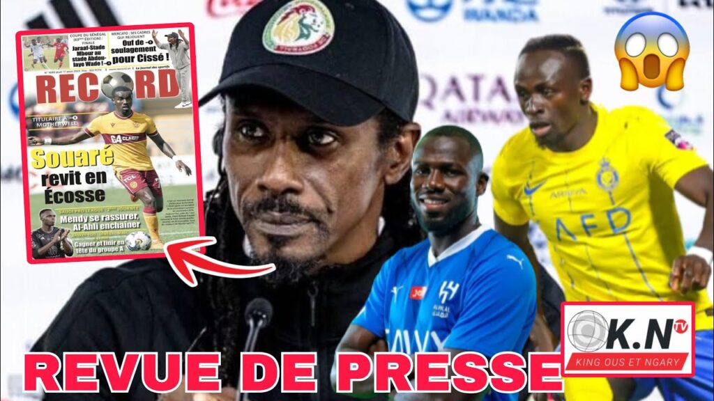 📰: ALIOU CISSÉ lâche un Ouf de Soulagement, ses cadres en équipe nationale commencent...: Le Real