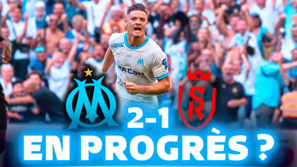 🔥 VITINHA et OUNAHI offrent la victoire à l’OM face à Reims (2-1)