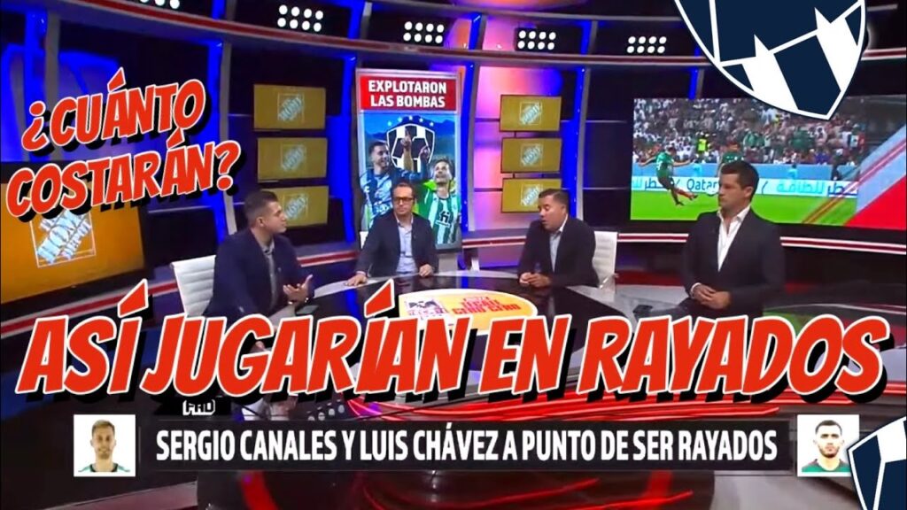 Así Jugaría Rayados con SERGIO CANALES y LUIS CHÁVEZ 😱💣🔥