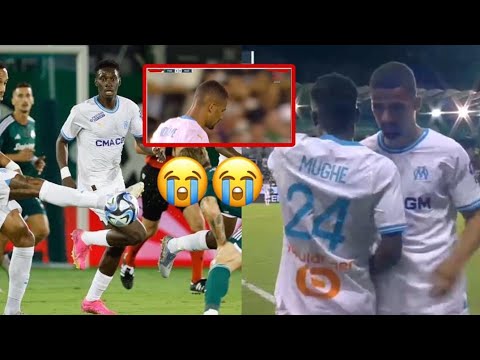 Regardez Iliman Ndiaye très frustré lors de sa sortie après la défaite de Marseille