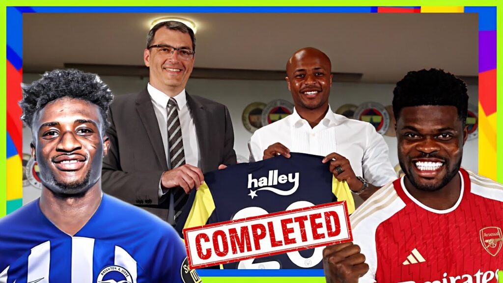 BLACK STARS 🇬🇭TRANSFER RECAP: KUDUS TO BRIGHTON FOR €40M, ANDRE AYEW, PARTEY, SALISU & MORE 🔥