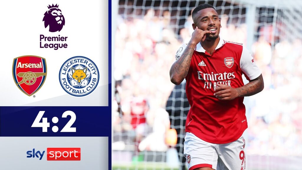 Gabriel Jesus überragt alle! | FC Arsenal - Leicester City 4:2 | Highlights - Premier League 2022/23
