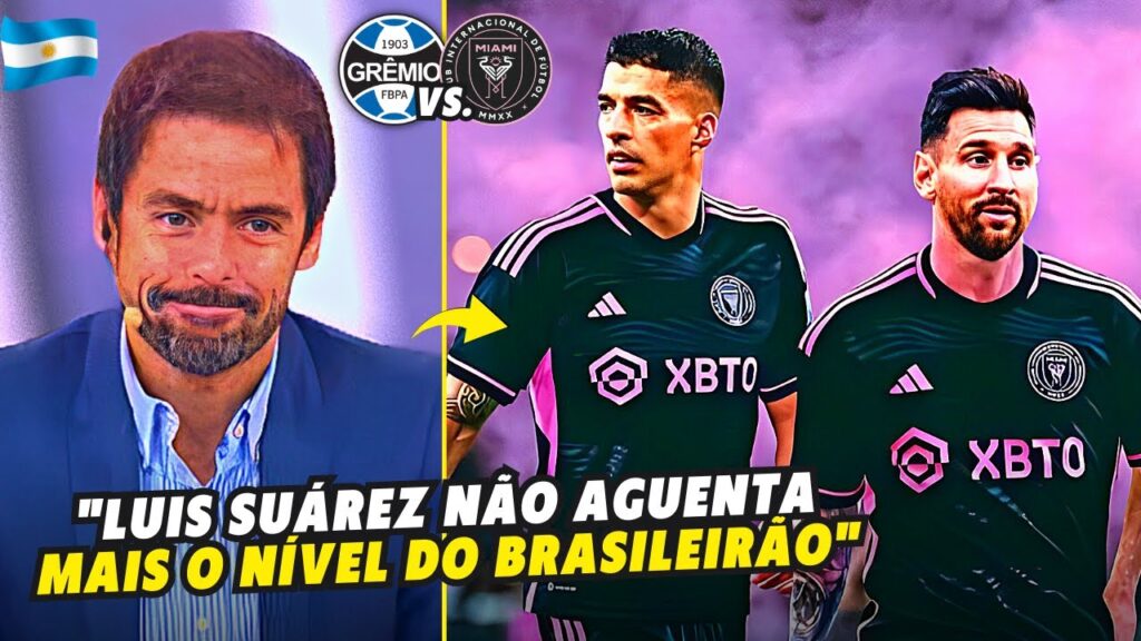 TV ARGENTINA FALA DO LUIS SUÁREZ TROCAR BRASILEIRÃO PELA MLS