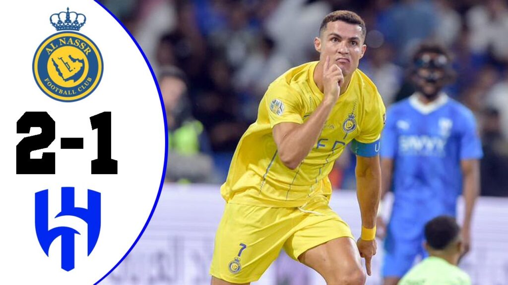 Al Nassr vs  Al Hilal 2-1 | Highlights & All Goals 2023 | Ronaldo Al Nassr | Final Arab Club Cup