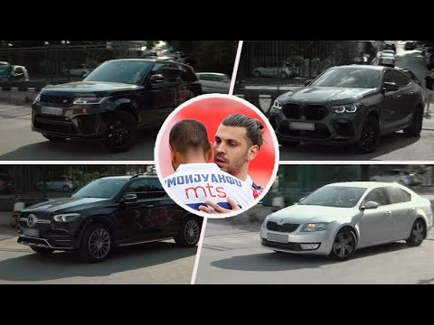 Šta voze fudbaleri Zvezde: Dominiraju džipovi Dragovića i Gobeljića, a neki imaju polovnu Škodu