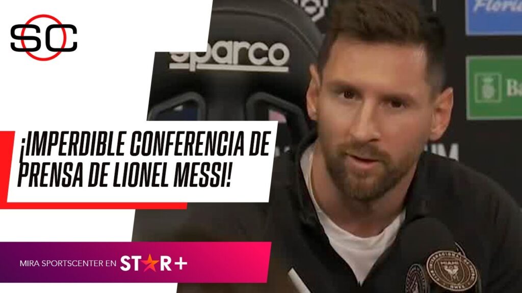 "MI PREMIO MÁS GRANDE FUE GANAR EL MUNDIAL": IMPERDIBLE CONFERENCIA DE PRENSA de Lionel MESSI