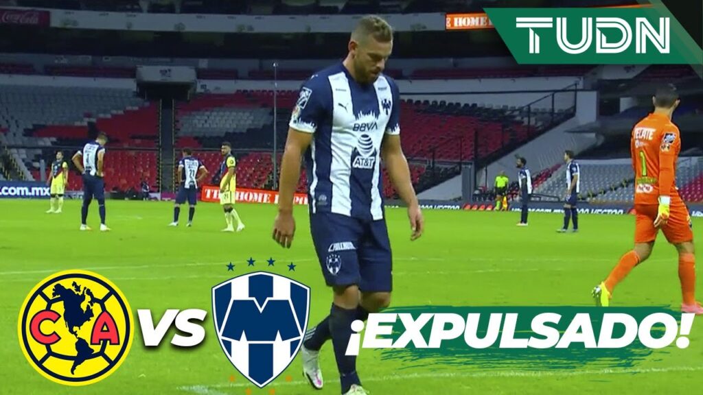 ¿Era roja? ¡Janssen es expulsado! | América 0-2 Rayados | Guard1anes 2020 Liga BBVA MX - J6 | TUDN