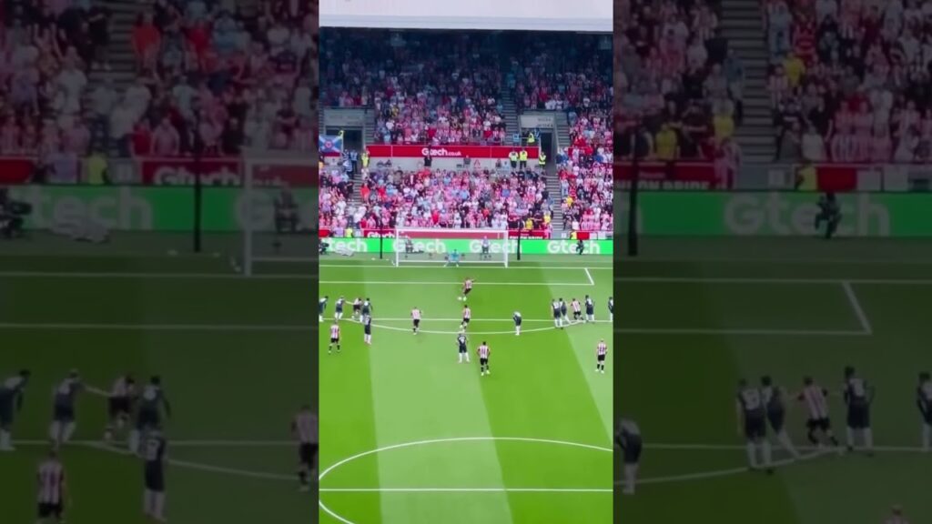 Bryan Mbeumo goal vs Tottenham 2023