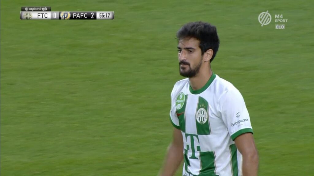 كل ماقدمه محمد علي بن رمضان مع فريقه الجديد فرينكفاروزي المجري 🔥 بن رمضان أساسي ولعب كامل المباراة 🔥