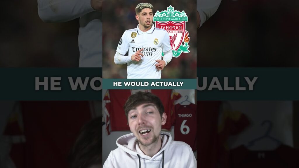 Liverpool bid for Real Madrid’s Valverde 👀 #football #lfc #liverpoolfc