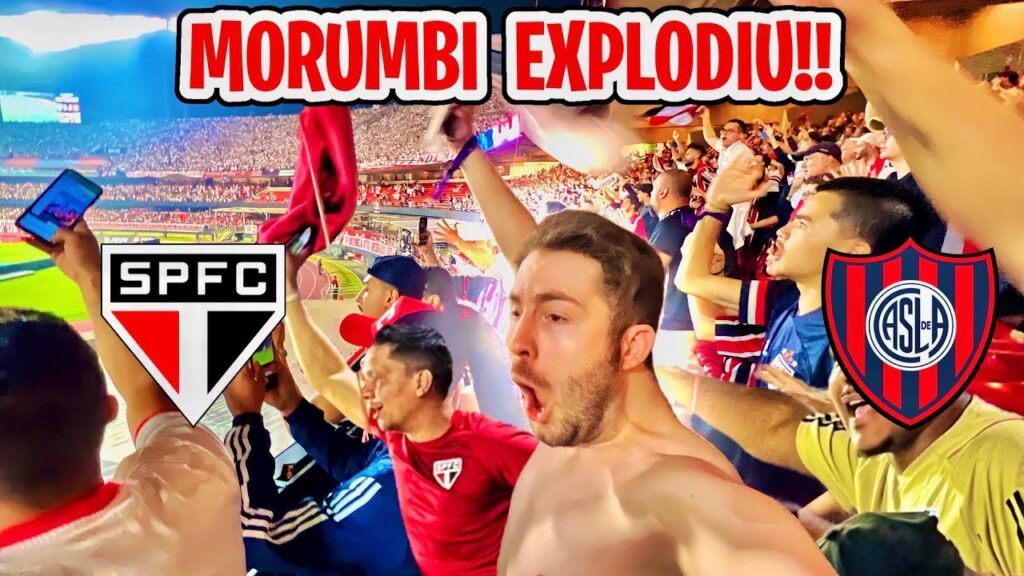 CLIMA DE OUTRO PLANETA NO MORUMBI COM A CLASSIFICAÇÃO DO SÃO PAULO/ São Paulo 2 x 0 San Lorenzo