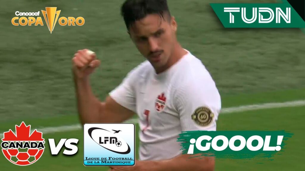 ¡GOL DE CANADÁ!  ¡GOL de Eustáquio! | Canadá 3-1 Martinica | Copa Oro 2021 | Grupo B | TUDN