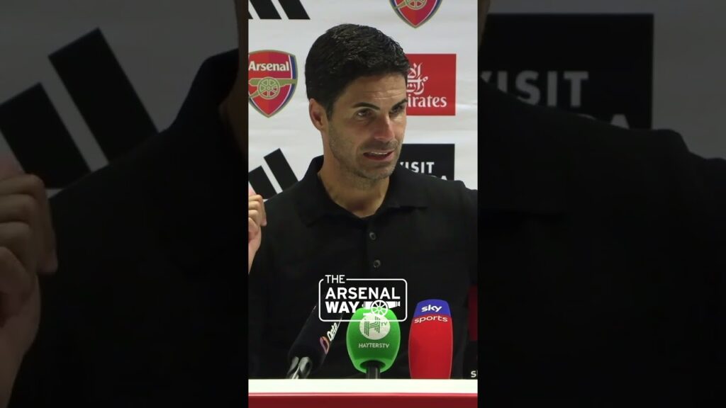 Mikel Arteta HEAPS PRAISE On Gabriel Martinelli Following Arsenal 2-1 Nottingham Forest 🔥 #Shorts