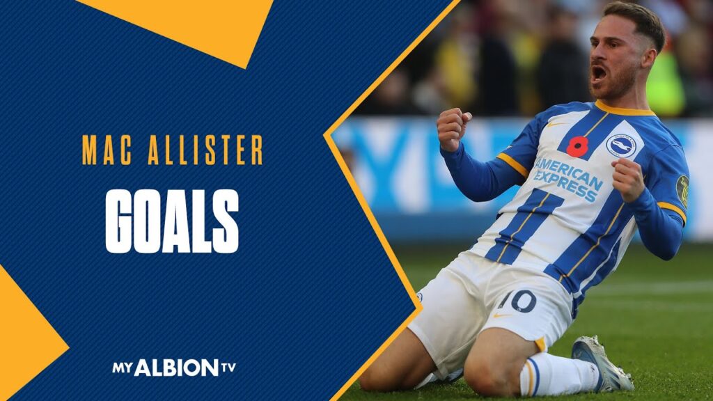 Alexis Mac Allister EVERY Goal from 100 Albion Appearances