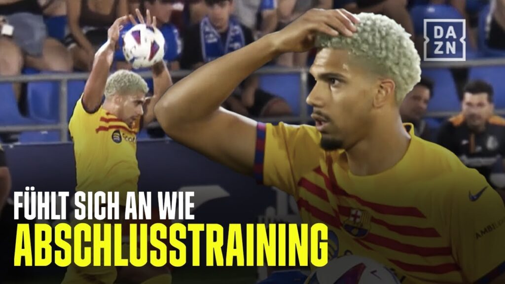 Araujo ist noch in der Sommerpause 😅