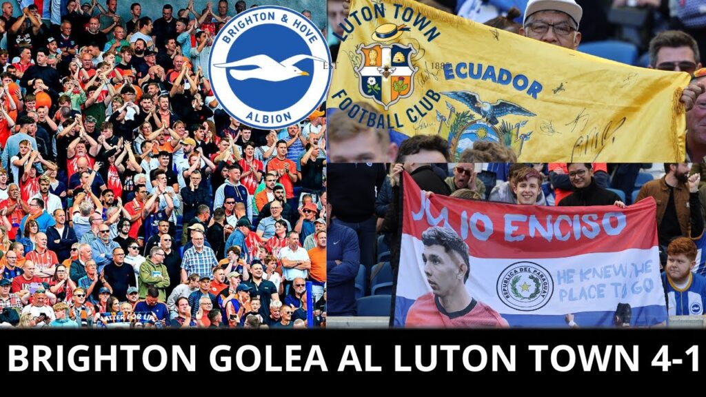 BRIGHTON GOLEA AL LUTON TOWN | Brighton 4-1 Luton Town | Match Day Vlog Brighton | Pervis Estupiñan BRIGHTON GOLEA AL LUTON TOWN | Brighton 4-1 Luton Town | Match Day Vlog Brighton | Pervis Estupiñan