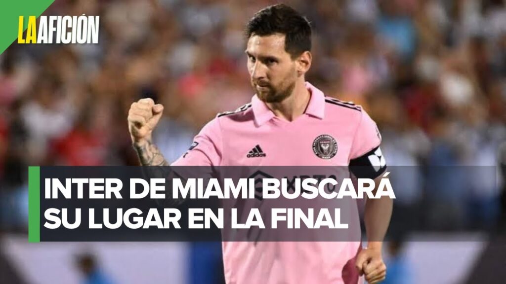 Messi jugará semifinal de la Leagues Cup contra Philadelphia Messi jugará semifinal de la Leagues Cup contra Philadelphia