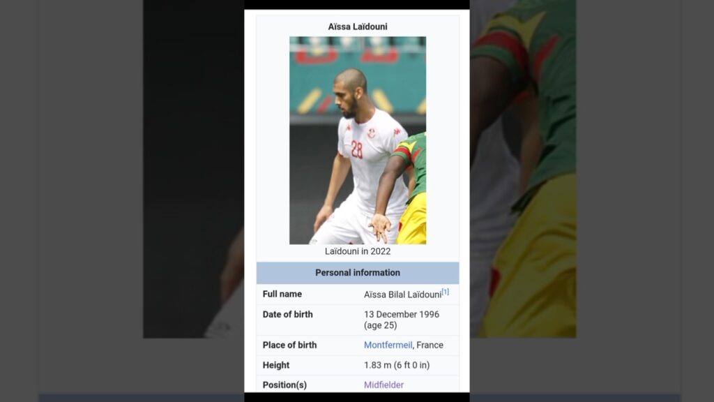 biography of Aïssa Laïdouni football player. || #shorts || #footballshorts tunisia biography of Aïssa Laïdouni football player. || #shorts || #footballshorts tunisia