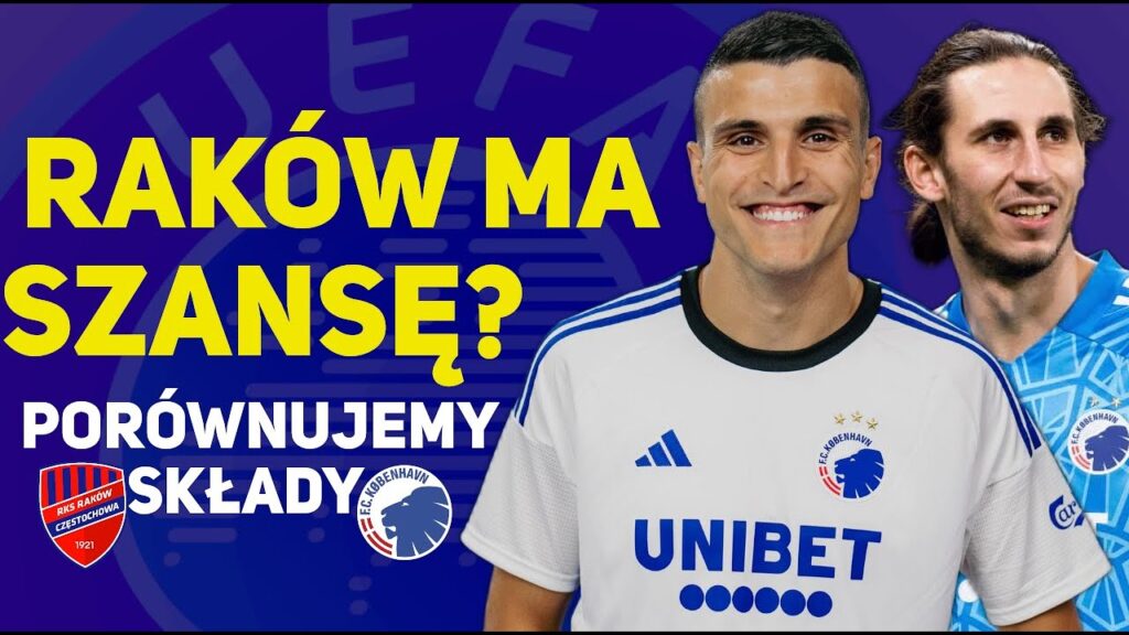 RAKÓW POKONAŁ ARIS, TERAZ KOPENHAGA! RAKÓW AWANSUJE Z PLAY OFF DO FAZY GRUPOWEJ?