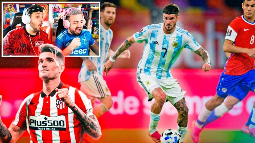 REACCIONANDO a RODRIGO DE PAUL NUEVO FICHAJE del ATLETI con PAPI GAVI