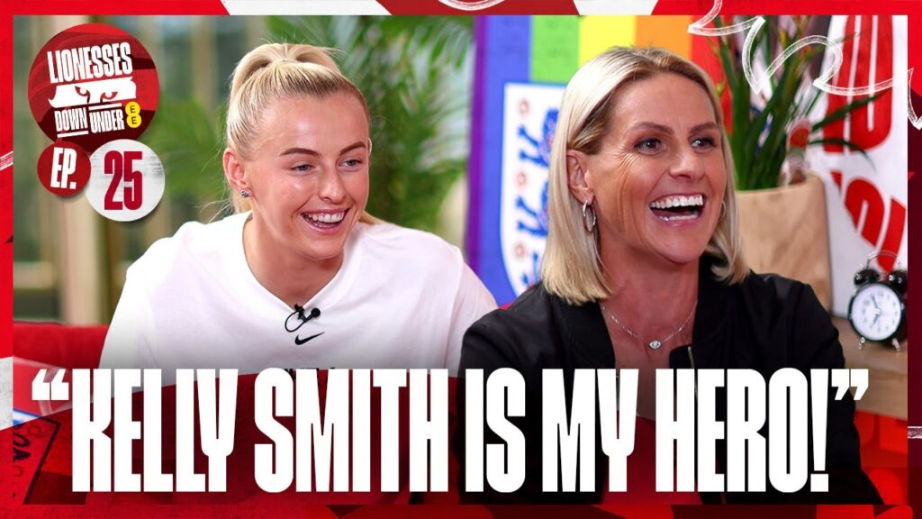 Chloe Kelly Chats Dance Moves & Kelly Smith Joins 🤩 Ep.25 Lionesses Down Under Connected By EE