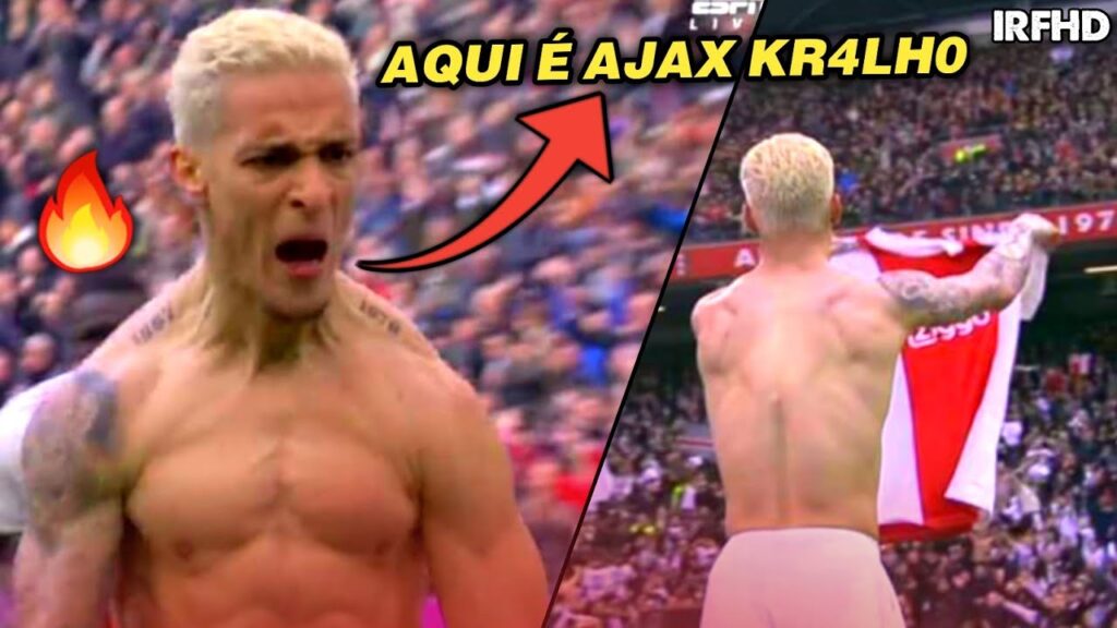 ANTONY DECIDE CLÁSSICO! E METE UMA COMEMORAÇÃO F0D4! 😱🔥