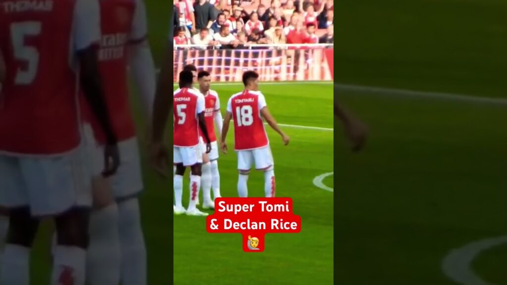 冨安健洋 & デクラン・ライス 🙌 Tomiyasu & Declan Rice 🙌