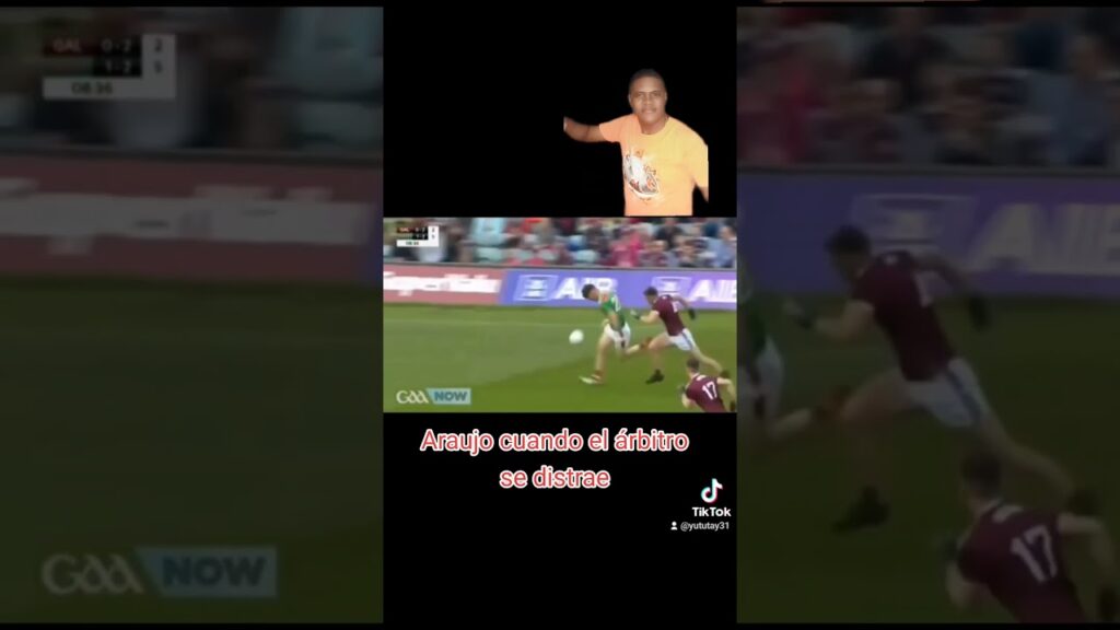 Ronald Araujo cuando el árbitro se distrae #araujo #arbitro #futbol #football #soccer
