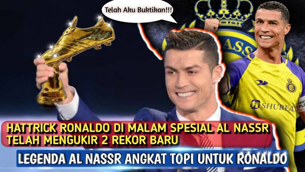 MantapšHattrick Ronaldo mengukir sejarah baru. Legenda Al Nassr angkat topiš§¢ MantapšHattrick Ronaldo mengukir sejarah baru. Legenda Al Nassr angkat topiš§¢