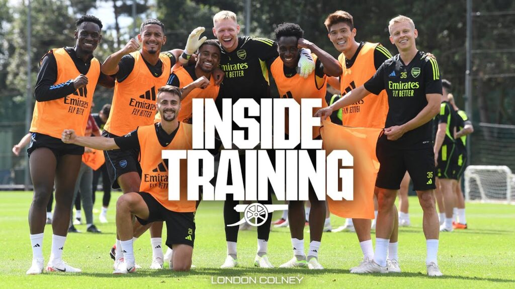 INSIDE TRAINING | Prepping for Palace | Brilliant saves from Raya and Ramsdale