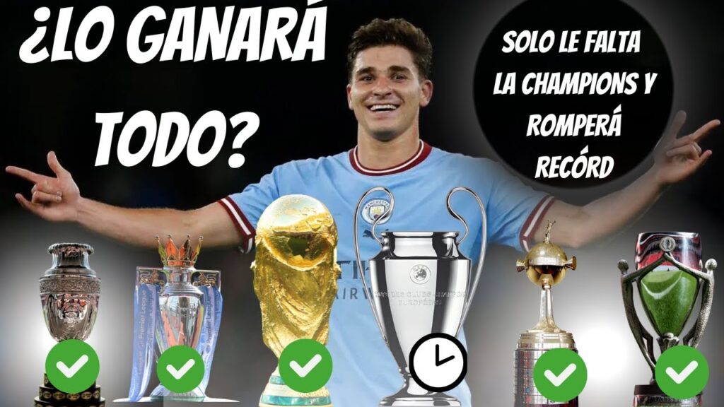 JULIAN ALVAREZ ¡COMPETICIÓN que JUEGA, COMPETICIÓN que GANA! (Libertadores, Copa América, Mundial)