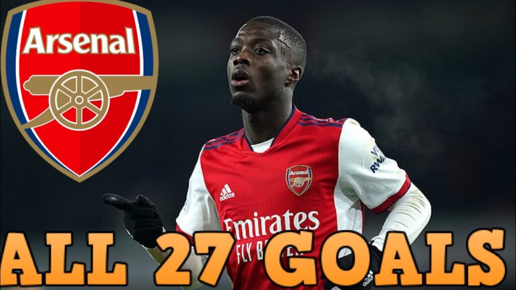 Nicolas Pepe – All 27 Goals for Arsenal so far – 2019-2022 Nicolas Pepe - All 27 Goals for Arsenal so far - 2019-2022