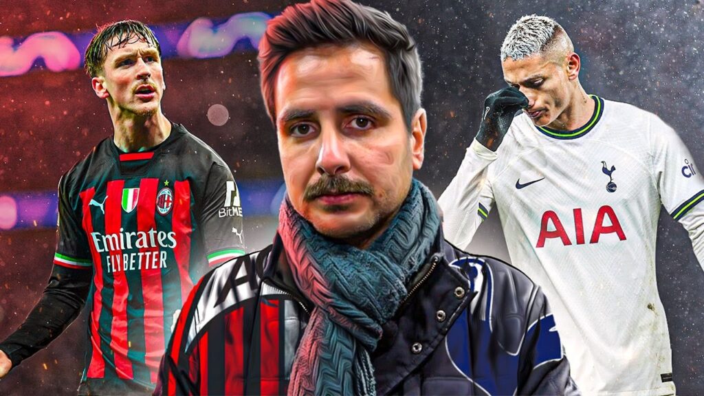 Milan classificado e a explosão de Richarlison