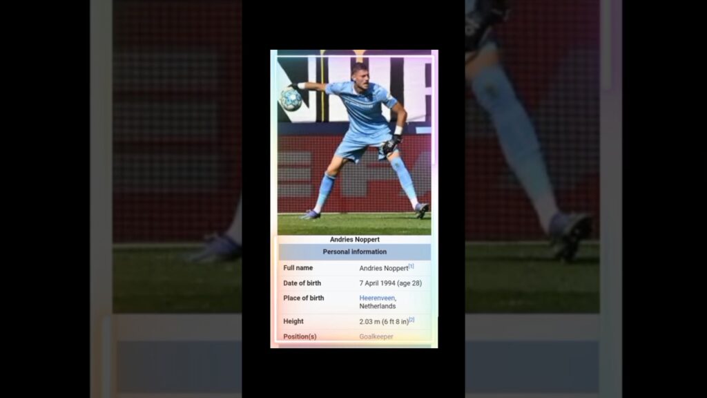 biography of  Andries Noppert || #fifaworldcup || #football