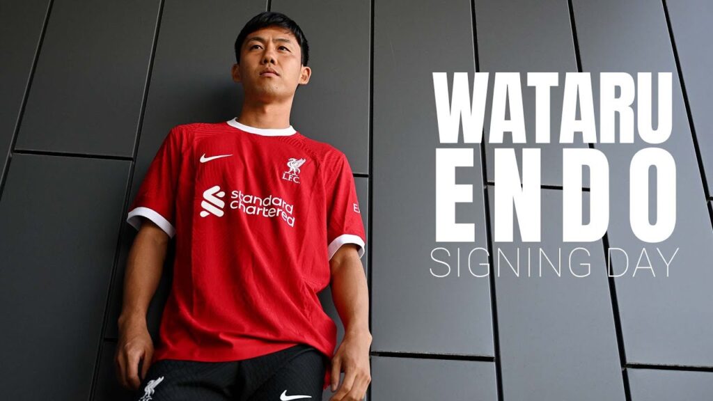 SIGNING DAY: Wataru Endo's first day at Liverpool | Behind-the-scenes VLOG!
