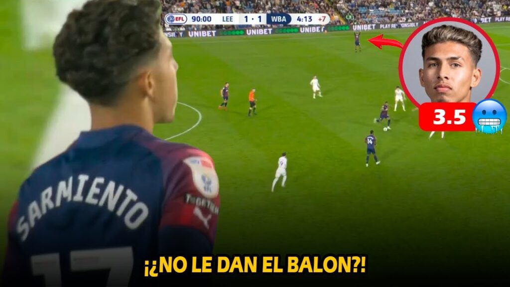 Jeremy Sarmiento vs Leeds United