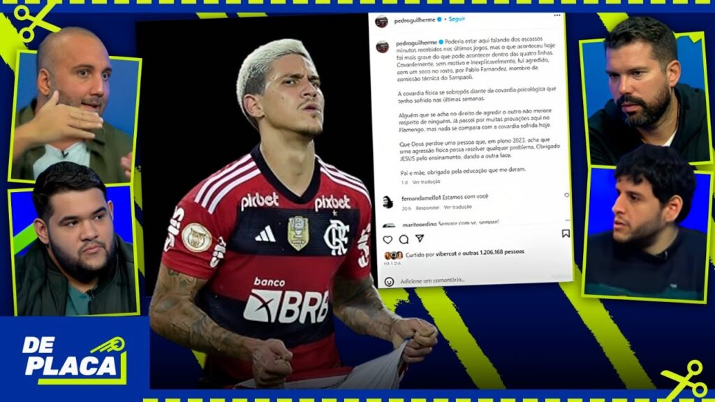 AGRESSÃO, DEMISSÃO, FALTA AO TREINO E CLIMA NO FLAMENGO! TUDO SOBRE O CASO PEDRO!