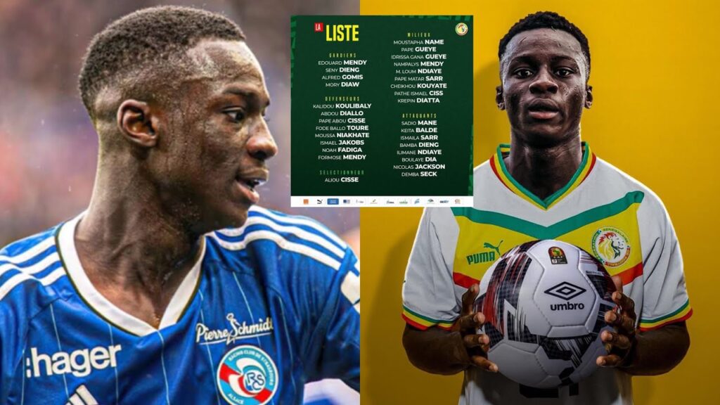Liste probable de Aliou Sénégal 🇸🇳 Algérie 🇩🇿 Habib Diarra convoqué