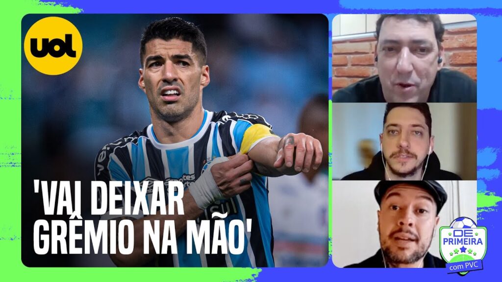 QUAL É A SAÍDA PARA LUIS SUÁREZ E O GRÊMIO? JOGADOR QUE SAIR? PVC E MARINHO SALDANHA DEBATEM