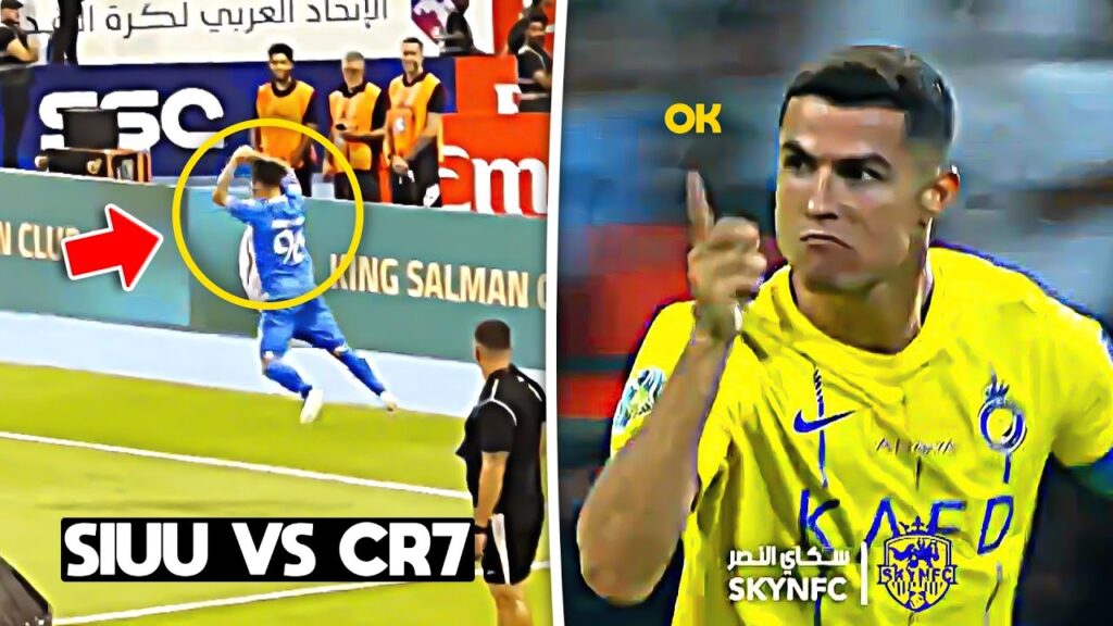 Cristiano Ronaldo Response to Al Hilal «SIUUU» Celebration by 2 GOALS 😤⚽
