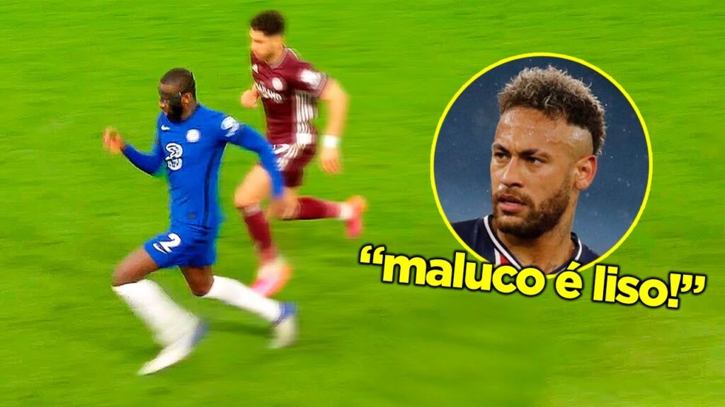 RUDIGER É O ZAGUEIRO MAIS LOUCO DO MUNDO?? QUANDO RUDIGER ACHA QUE É O NEYMAR!!