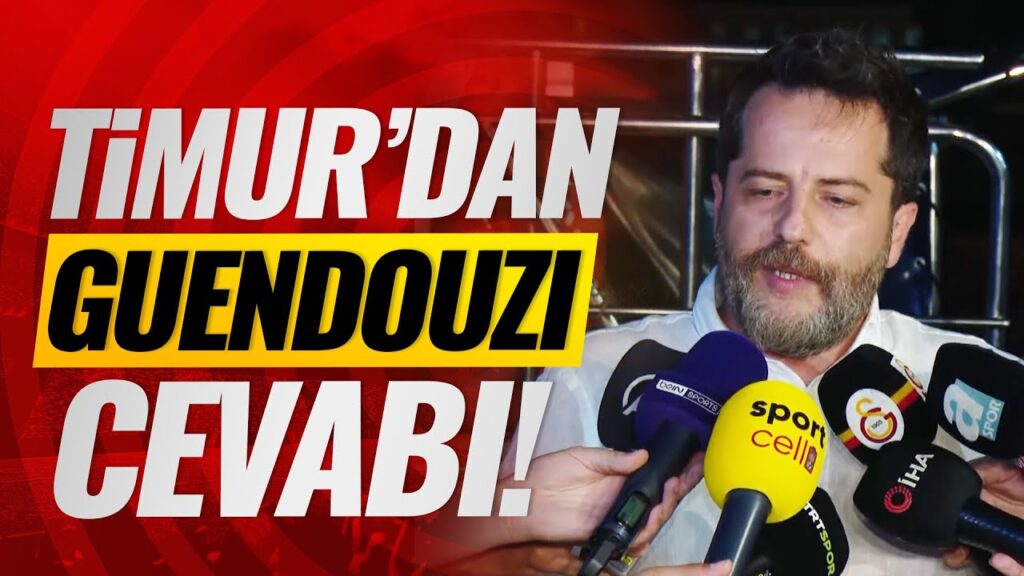 Erden Timur'dan Guendouzi cevabı! #Galatasaray